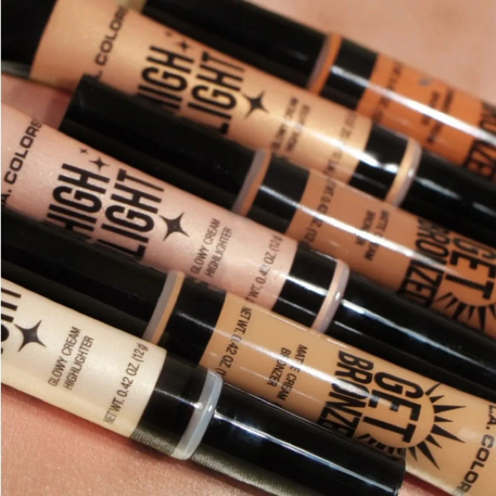 L.A. Colors Sunlit Get Bronzed Matte Cream Bronzer- perfect for fair/light